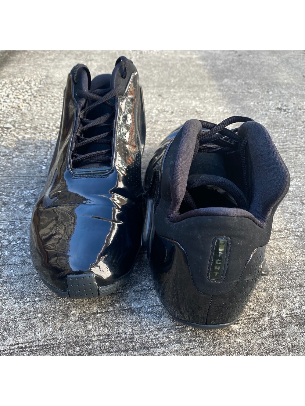 Nike Air Zoom Hyperflight Basketball Shoes Mens Size 11 Triple Black 599503-020 - Picture 4 of 15